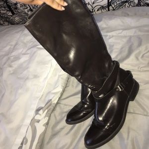 Chaps leather boots